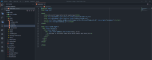 Ejemplo de codigo de Teams