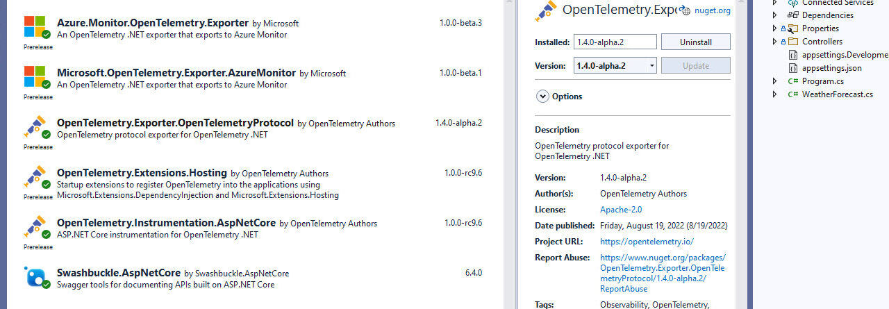 OpenTelemetry .NET: Un Nuget para tu comodidad