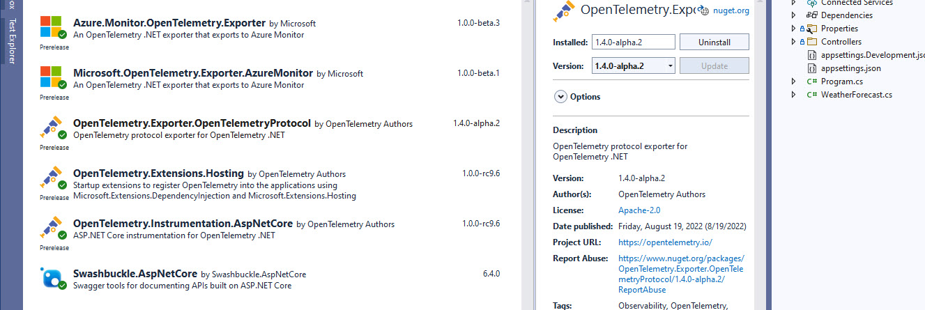 OpenTelemetry .NET: Un Nuget para tu comodidad