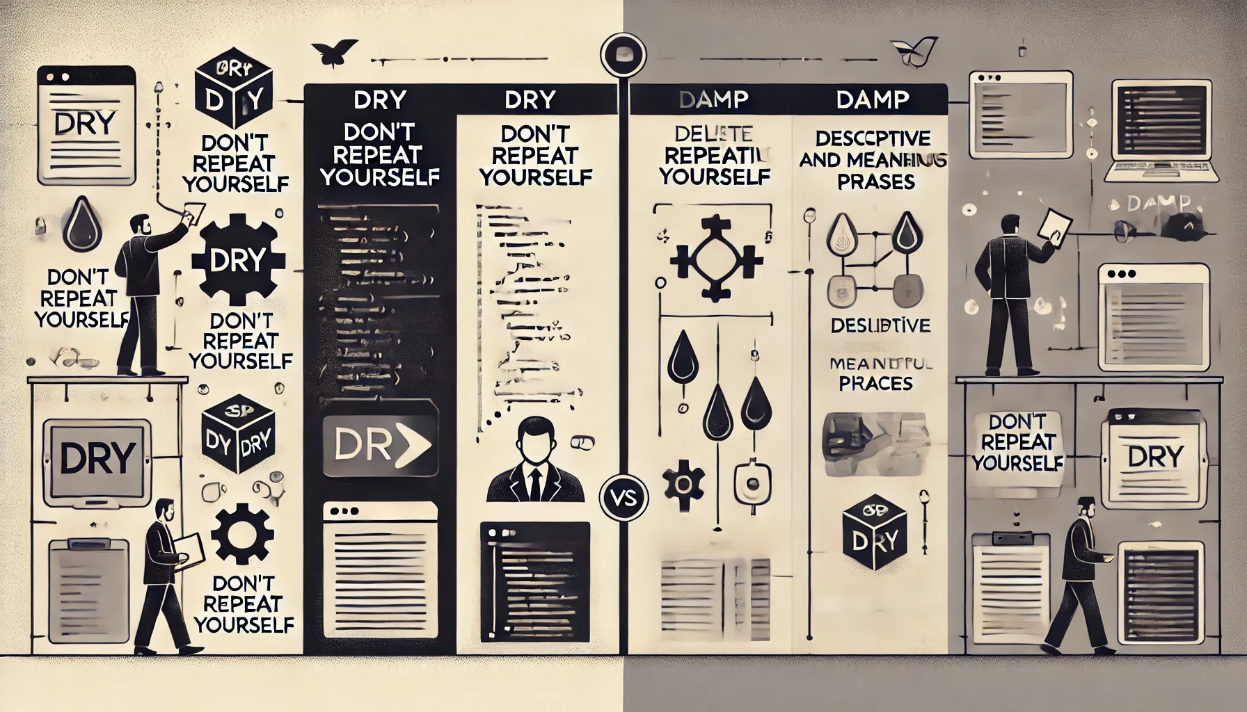 DAMP vs DRY en C#: Encontrando el Equilibrio Perfecto