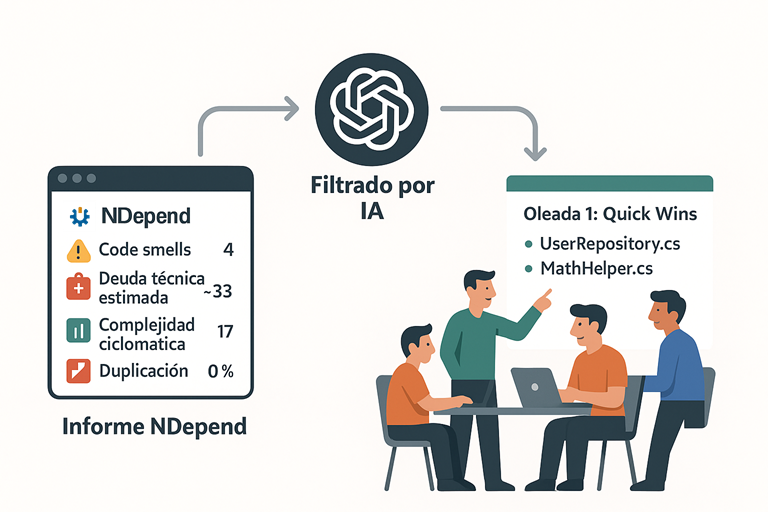 NDepend + IA Generativa: Refactorizando