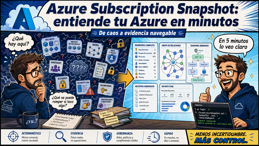 Azure Subscription Snapshot: entiende tu Azure en minutos