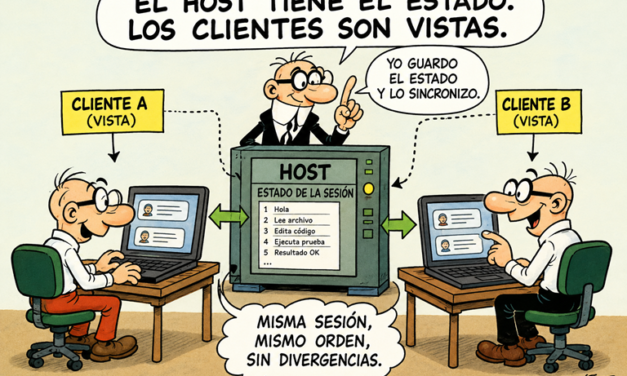 Agent Host Protocol (AHP): por qué el host, y no tu editor, es el dueño del estado de la sesión